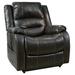 Signature Design Yandel Power Lift Recliner in Black - Ashley Furniture 1090112