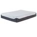 Signature Design 12 Inch Chime Elite Twin Mattress in White/Blue - Ashley Furniture M67411