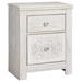 Signature Design Paxberry Nightstand in Whitewash - Ashley Furniture B181-92