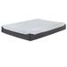 Signature Design 10 Inch Chime Elite Queen Mattress in White/Blue - Ashley Furniture M67331