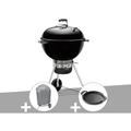 Barbecue Weber Master-Touch gbs 57 cm Noir + Housse + Plancha