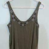 American Eagle Outfitters Tops | American Eagle Tank Top | Color: Green/Purple | Size: S