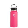 HYDRO FLASK - Water Bottle 946 ml (32 oz) - Vacuum Insulated Stainless Steel Water Bottle Flask with Leak Proof Flex Cap with Strap - BPA-Free - Wide Mouth - Watermelon