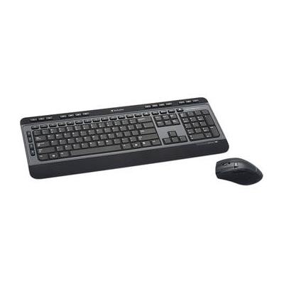 Verbatim Wireless Multimedia Keyboard and 6-Button Mouse (Black) 99788