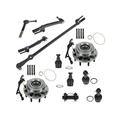 2005-2007 Ford F350 Super Duty Front Wheel Hub Ball Joint Tie Rod End Kit - TRQ