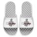 Men's ISlide Terry McLaurin White NFLPA Tonal Pop Slide Sandals