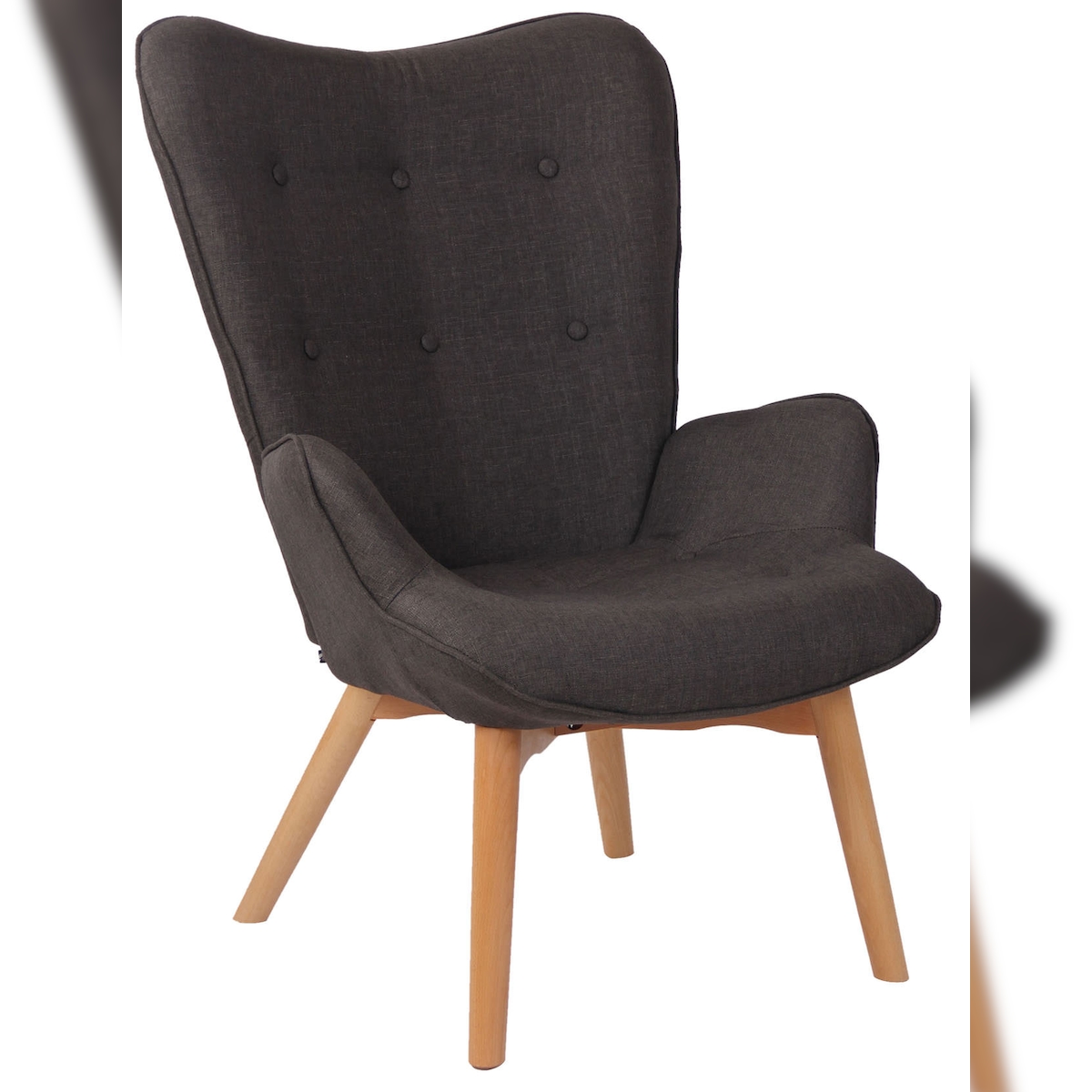 CLP Lounger Durham Stoff dunkelgrau Image