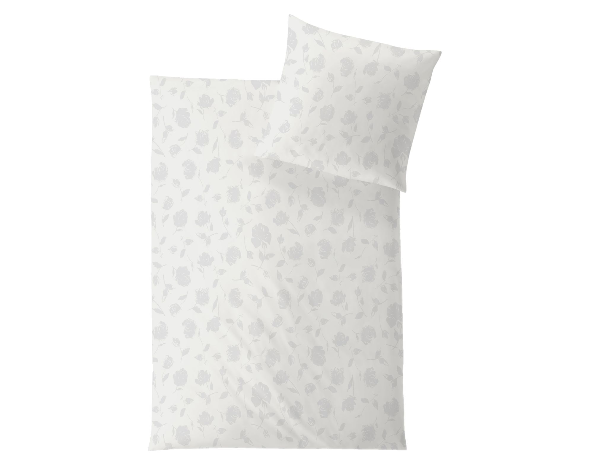 Hefel Luxus »Rose« Tencel Bettwäsche elfenbein 1000/010 Bettwäsche / 200x200 cm / 2x 80x80 cm Image
