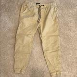 American Eagle Outfitters Pants | American Eagle Joggers | Color: Tan | Size: M