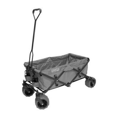 Creative Outdoor Distributor Big Wheel All-Terrain Wagon (Gray) 900210