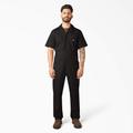 Dickies Men's Short Sleeve Coveralls - Black Size 3Xl (33999)