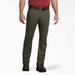 Dickies Men's Flex Regular Fit Duck Carpenter Pants - Stonewashed Moss Green Size 38 32 (DP802)