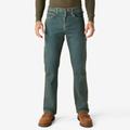 Dickies Men's Flex Relaxed Fit Carpenter Jeans - Heritage Tinted Khaki Size 34 30 (DU220)