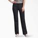 Dickies Women's Flex Relaxed Fit Pants - Black Size 12 (FP321)