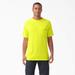 Dickies Men's Cooling Short Sleeve Pocket T-Shirt - Bright Yellow Size 2 (SS600)