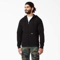 Dickies Men's Midweight Fleece Zip Hoodie - Black Size XL (TW291)