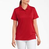 Dickies Women's Performance Polo Shirt - Apple Red Size XL (FS5599)