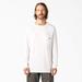 Dickies Men's Cooling Long Sleeve Pocket T-Shirt - White Size S (SL600)