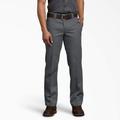 Dickies Men's 873 Flex Slim Fit Work Pants - Charcoal Gray Size 30 32 (873F)