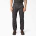 Dickies Men's Flex Regular Fit Duck Carpenter Pants - Stonewashed Slate Size 30 (DP802)