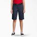 Dickies Girls' Classic Fit Bermuda Shorts, 4-20 - Dark Navy Size 6 (KR5514)