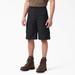 Dickies Men's Flex Relaxed Fit Cargo Shorts, 13" - Black Size 38 (WR557)