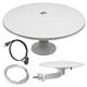 Maclean MCTV-947 Omnidirektionale Antenne Multidirektionale Außenantenne Aktive Fernseher-Antenne DVB-T/T2 H.265 HEVC (Camper - USB)