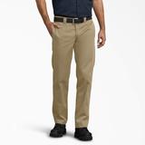 Dickies Men's 873 Slim Fit Work Pants - Khaki Size 32 (WP873)