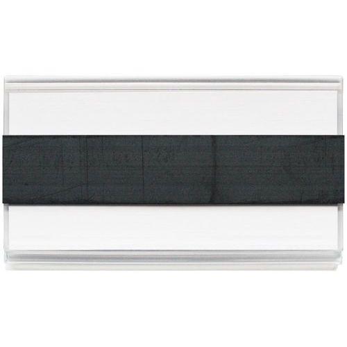 porte etiquette magnetique 25x200 - manutan