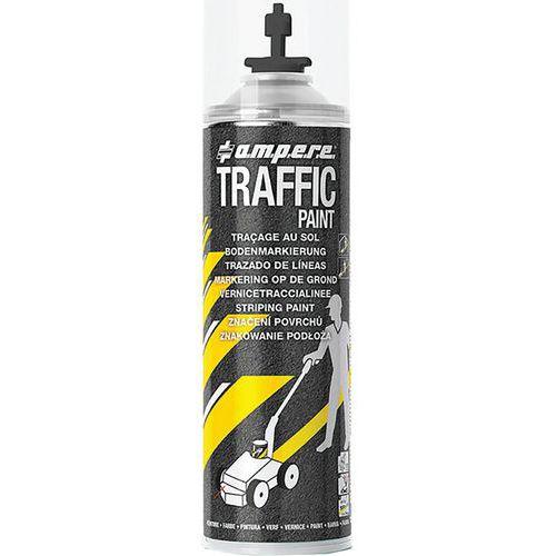 Peinture Traçage Sol Traffic 650ml Noir - Ampere System