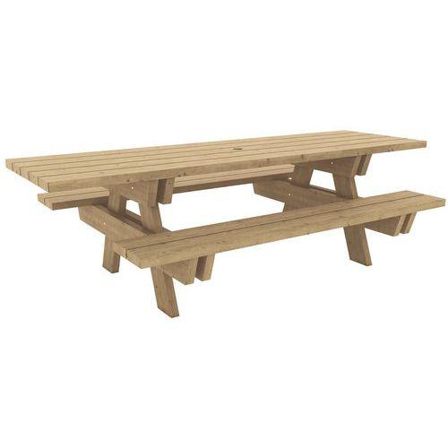 table de pique-nique accès pmr - manutan