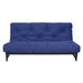 Full 10" Futon Mattress - Arsuite Boylston Cotton Polyester/Cotton in Gray/Blue | 75 H x 54 W 10 D Wayfair RDBL1088 34600494