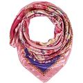 ALBERTO CABALE Silk Scarf Women Fashion Lightweight Soft Cozy Sunscreen Stretchy Shawls Wraps Pink India