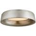 Visual Comfort Signature Collection Barbara Barry Halo 17 Inch 1 Light LED Flush Mount - BBL 4096BSL