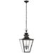 Visual Comfort Signature Collection Chapman & Myers Albermarle 27 Inch Tall 4 Light Outdoor Hanging Lantern - CHO 5415BC-CG