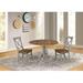 August Grove® Spradlin Drop Leaf Solid Wood Dining Set Wood in Brown | 29.5 H in | Wayfair AED95E64037D4D9ABB4A7B38E39941DA