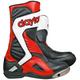 Daytona Evo Voltex Bottes de moto, noir-blanc-rouge, taille 42