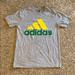 Adidas Shirts | Adidas Men’s Go To Tee, Men’s Small | Color: Gray/Yellow | Size: S