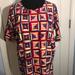 Lularoe Tops | Bnwt Lularoe Irma | Color: Blue/Pink | Size: Xxs