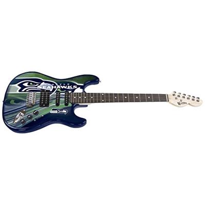 Woodrow Guitar by The Sports Vault NFL Seattle Seahawks Northender Electric Guitar