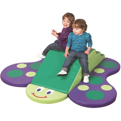 Childrens Factory Purple and Green Butterfly Shaped Climber, CF322-373