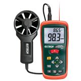 Extech AN200 CFM/CMM Mini Thermo-Anemometer with Built-in Infrared Thermometer screenshot. Weather Instruments directory of Home Decor.