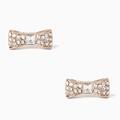 Kate Spade Jewelry | Kate Spade Ready Set Bow Pave Bow Studs | Color: Gold/Pink | Size: Os