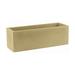 Vondom Jardiniere Resin Planter Box Resin/Plastic in Brown | 15.75 H x 39.25 W x 15.75 D in | Wayfair 41640-BEIGE