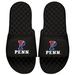 Men's ISlide Black Pennsylvania Quakers Athletic Logo Slide Sandals