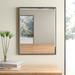 Mercury Row® Logsdon Traditional Beveled Accent MIrror Plastic in Gray | 28.75 H x 22.75 W x 1.5 D in | Wayfair EC52B076DCDD482DBB26D76441249A34