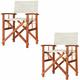 Casaria - Chaise pliante de jardin en bois d'Eucalyptus fsc® chaise metteur en scène intérieur