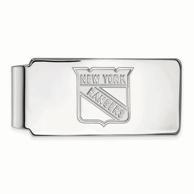 New York Rangers Money Clip - Silver