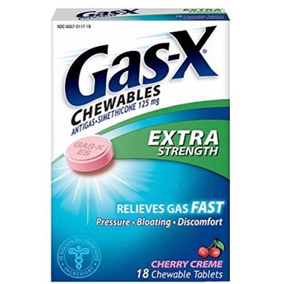 Gas-X Extra Strength Chewables, 48 each (Pack of 4)