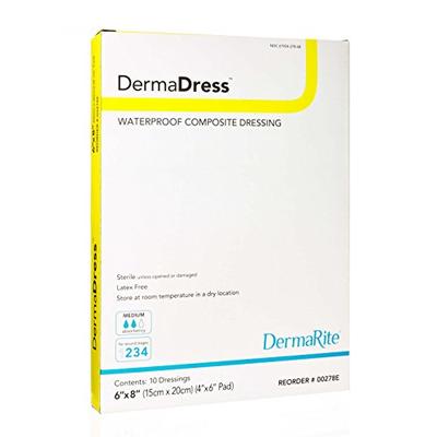 DermaRite Derma Dress Waterproof Composite Dressing
